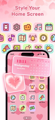 Color Widget - Theme & Icon App Store screenshot 1