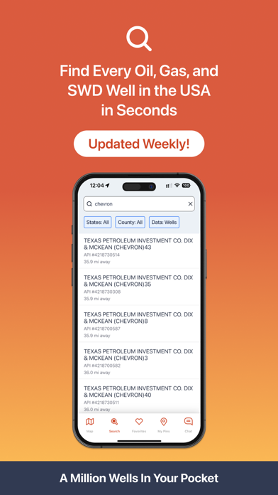 Wellsite Navigator App Store screenshot 2