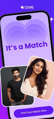 Dil Mil: South Asian Dating App Store screenshot 1