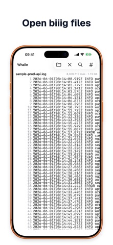 Whaile: Large File Log Viewer App Store screenshot 2