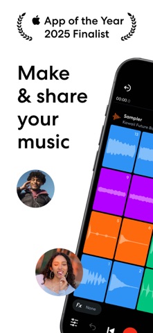 BandLab – Music Maker & Beats App Store screenshot 1