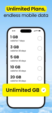 Saily: eSIM Data for Travel App Store screenshot 2
