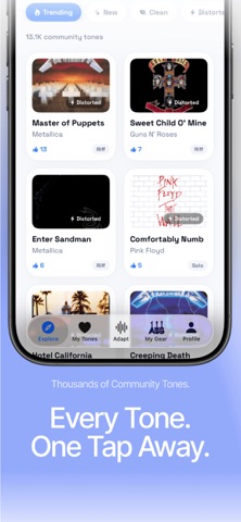 ToneAdapt - Guitar Tone Match App Store screenshot 2