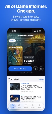 Game Informer Magazine App Store screenshot 1