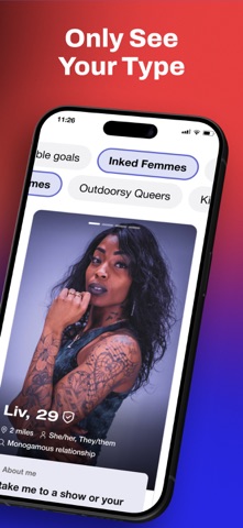 HER:Lesbian&Queer LGBTQ Dating App Store screenshot 2