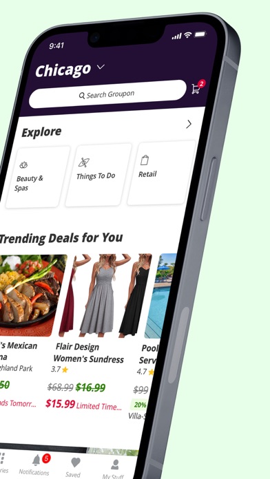 Groupon - Local Deals Near Me App Store screenshot 2