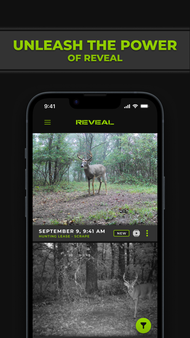 Tactacam REVEAL App Store screenshot 1