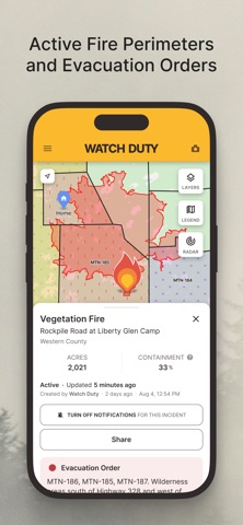 Watch Duty: Wildfire & Floods App Store screenshot 2