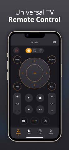 Universal TV Remote Control＊ App Store screenshot 2