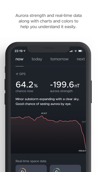Hello Aurora:Alerts & Forecast App Store screenshot 1