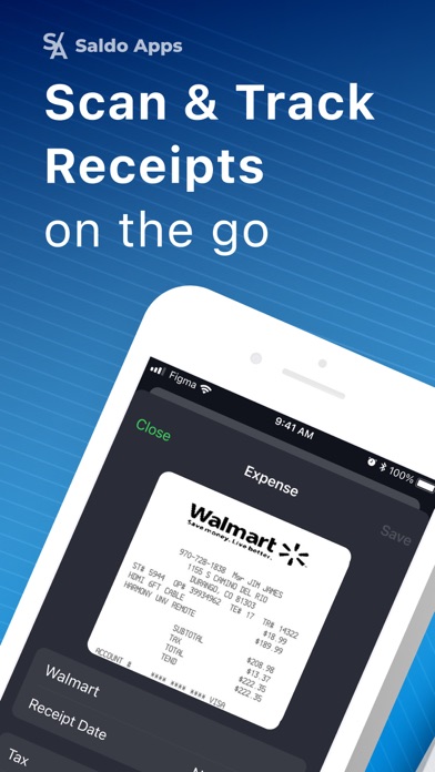 Receipt Scanner・Track Expenses App Store screenshot 1