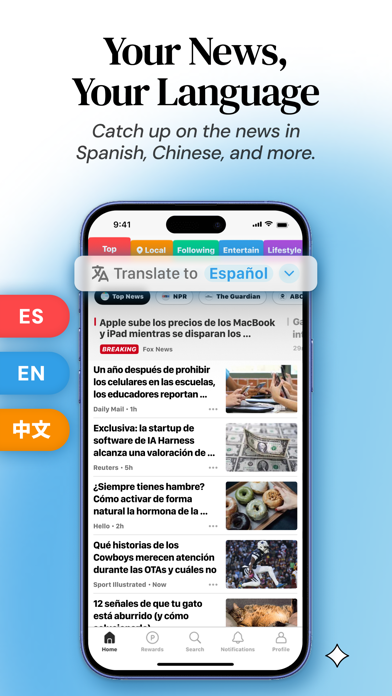 SmartNews: Breaking News App Store screenshot 1