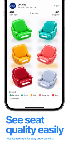 SeatMap: Flight Seat Info App Store screenshot 2