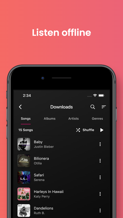 Youtify - Music & Playlists App Store screenshot 1