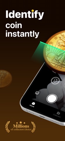 AI CoinScan: Coin ID & Value App Store screenshot 1
