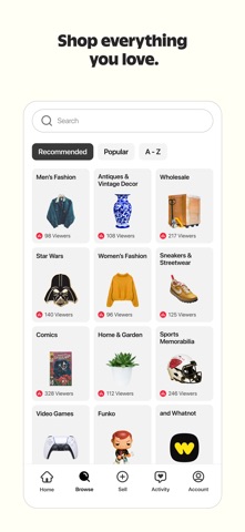 Whatnot: Shop, Sell, Connect App Store screenshot 2