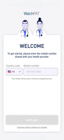 WatchPAT App Store screenshot 1