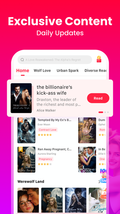 LeReader- Navigate New Tales App Store screenshot 2