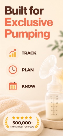 Pump Log® - Track Breast Milk App Store screenshot 1