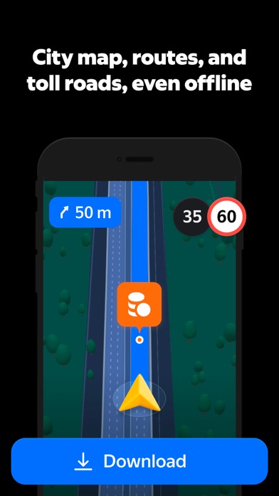 Yandex Navi – navigation, maps App Store screenshot 2