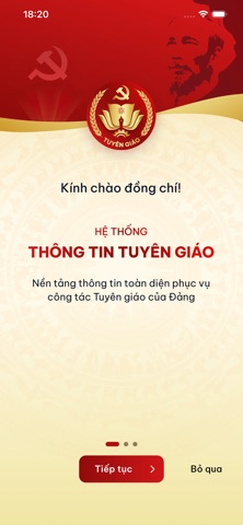 Hệ thống Thông tin Tuyên giáo App Store screenshot 2