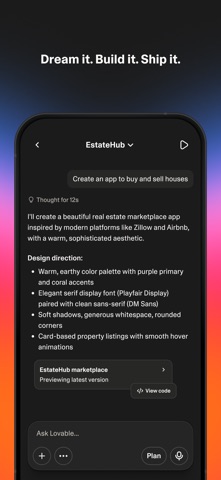 Lovable: Build Apps With AI App Store screenshot 2