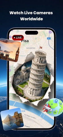 EarthLive: GPS Map Camera App Store screenshot 2