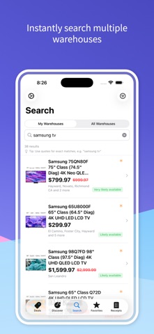 Warehouse Runner App Store screenshot 2