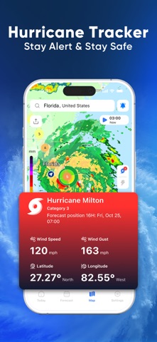 NOAA Weather Radar Live Map App Store screenshot 2