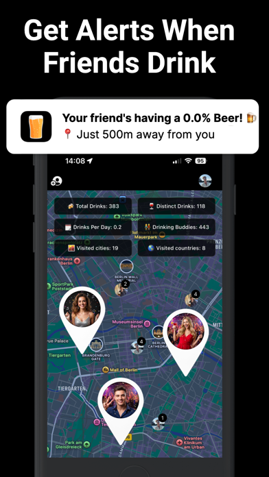 Beer Buddy - Friends Alerts App Store screenshot 1