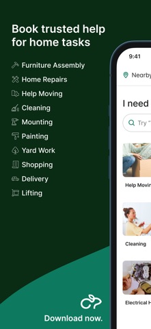 Taskrabbit - Handyman & more App Store screenshot 1