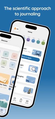 Clarity: CBT Self Help Journal App Store screenshot 2