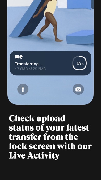 WeTransfer: Transfer Files App Store screenshot 2