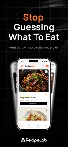 RecipeLab - Healthy Recipes App Store screenshot 1