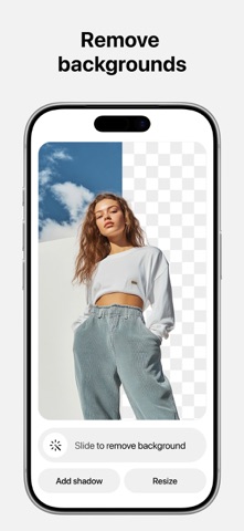 Pixelcut AI Photo Editor App Store screenshot 2