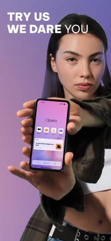 Opera: AI browser with VPN App Store screenshot 1