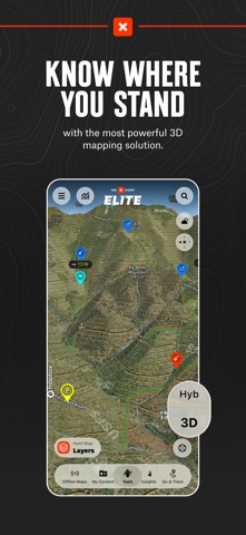 onX Hunt: GPS Hunting Maps App Store screenshot 1