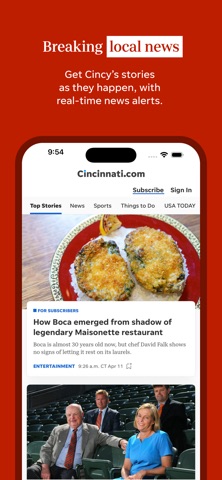 Cincinnati.com: The Enquirer App Store screenshot 1