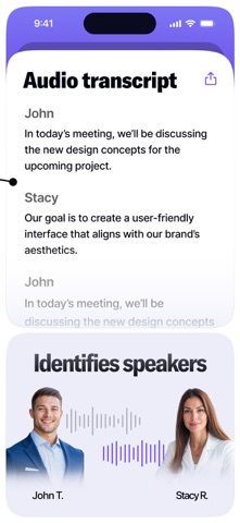 Wave AI Note Taker & Recorder App Store screenshot 2