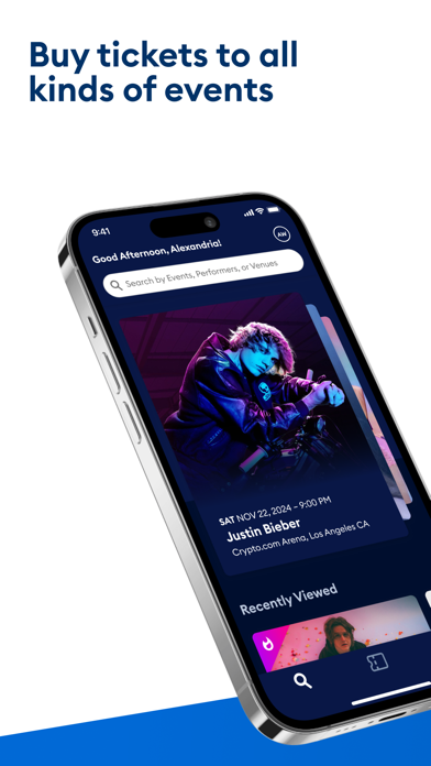 AXS Tickets App Store screenshot 1