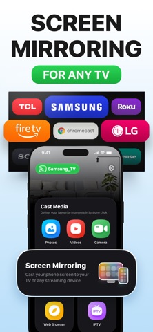 Screen Mirroring App: Smart TV App Store screenshot 1