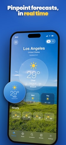 Weather Live Radar - NOAA App Store screenshot 1