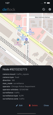 DeFlock.me App Store screenshot 2
