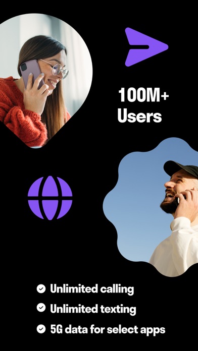 TextNow: Call + Text Unlimited App Store screenshot 2