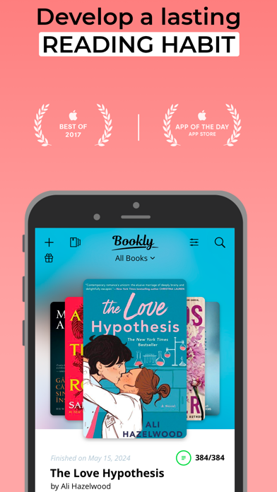Bookly: Book Tracker App Store screenshot 1