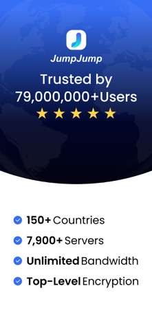 JumpJumpVPN: Fast & Secure App Store screenshot 1