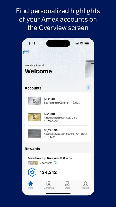 Amex App Store screenshot 2