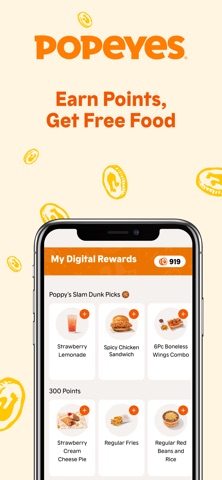 Popeyes® App Store screenshot 1