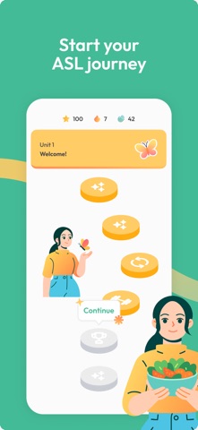 ASL Bloom - Sign Language App Store screenshot 2