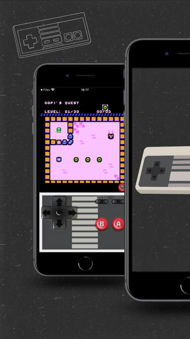 eNES: NES & SNES Retro Emu App Store screenshot 1